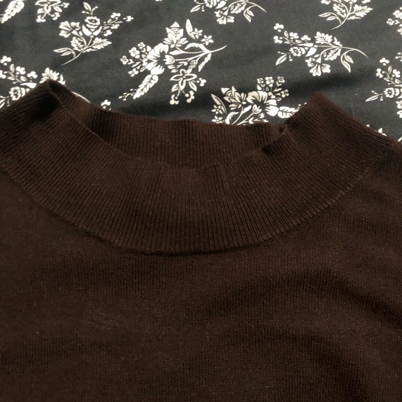 Knit Mock Turtleneck Sweater xl - Picture 5 of 6